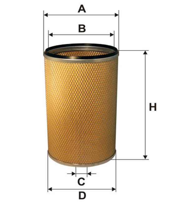 93077E - AIR FILTER - Catamac Filtration | Making Life Easier