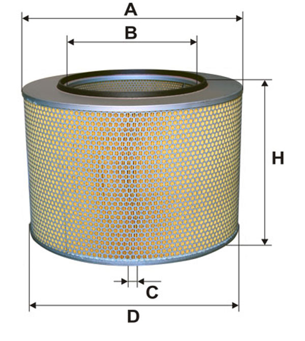 93158E - AIR FILTER - Catamac Filtration | Making Life Easier