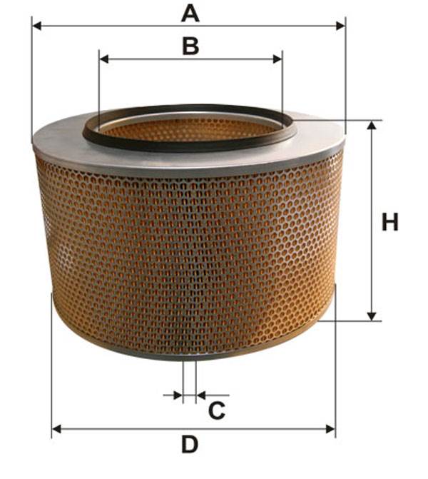 93160E - AIR FILTER - Catamac Filtration | Making Life Easier